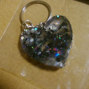 Heart keychain